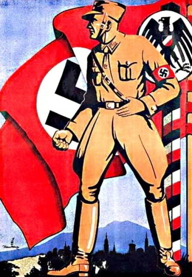 Нацистский плакат